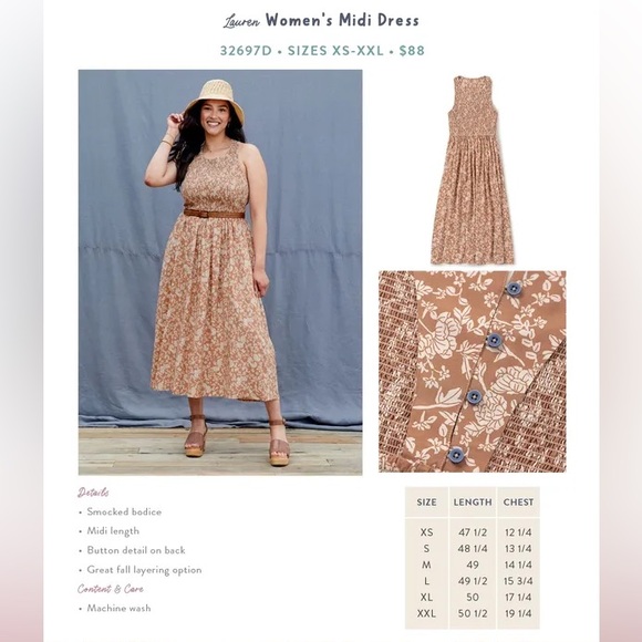 Matilda Jane Just Imagine Lauren Midi Dress - Picture 14 of 14